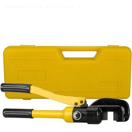 Hydraulic Rebar Cutter 1/4" - 5/8" / 4 mm - 16mm, Portable Toolbox Included, Steel Bolt Chain Cutting Tool for Steel Bar Cutting (0.16-0.63in) - Construction, Electrician, Industrial Use