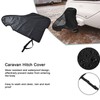 PVC Caravan Hitch Cover Anti UV Dustproof Waterproof Trailer Hitch