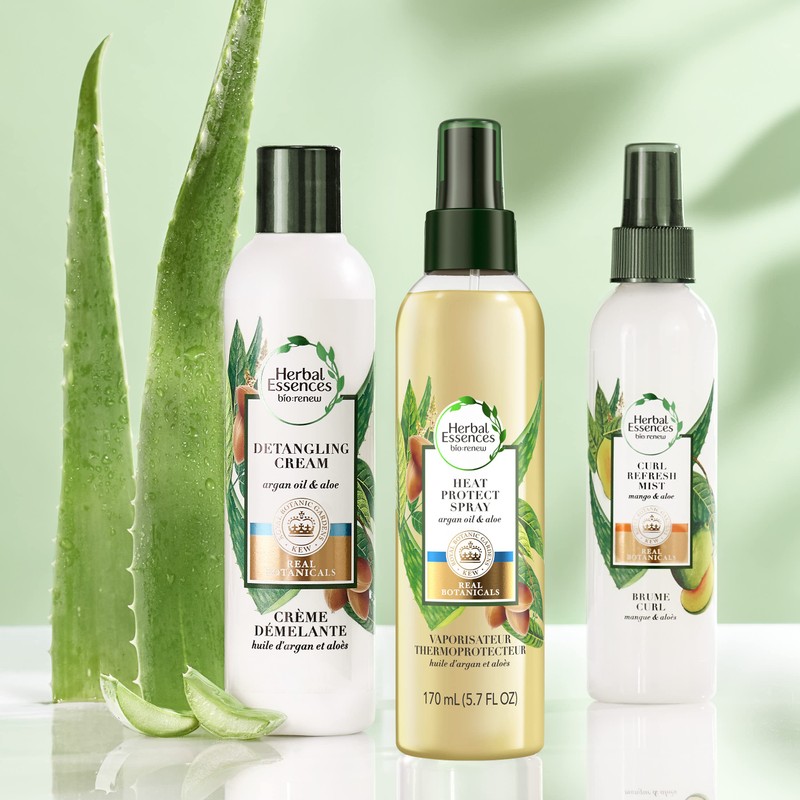 Herbal Essences Detangling Cream with Argan Oil & Aloe, 7.0