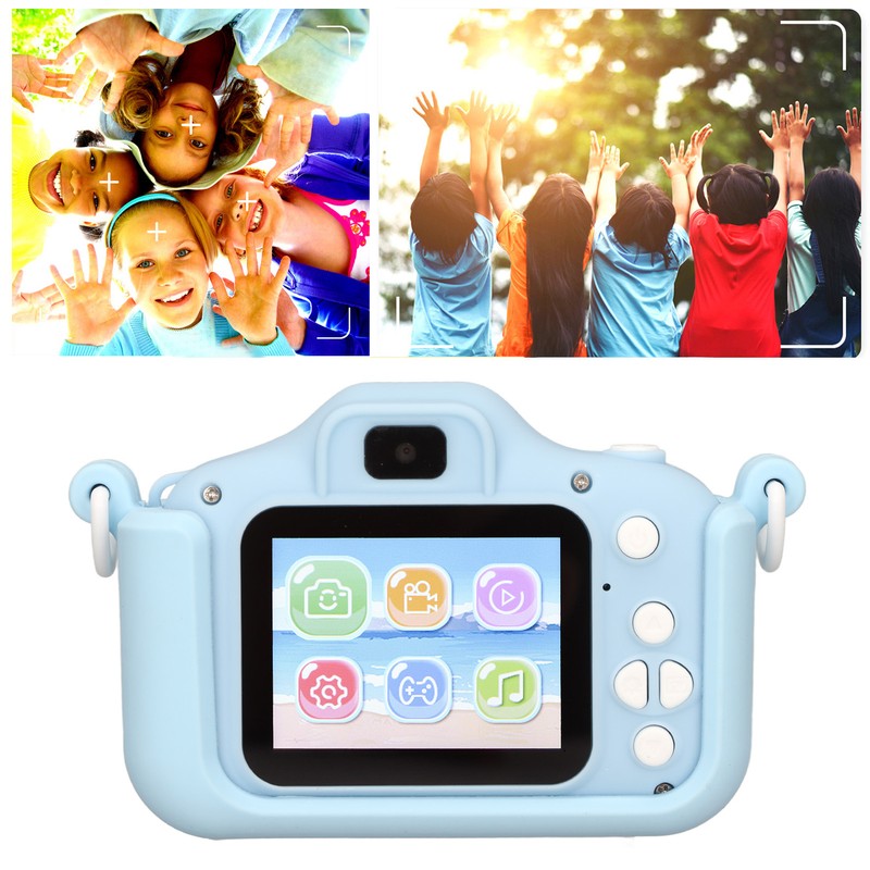 2.0in Kids Digital Camera Cute Compact Shoot Video Games MP3