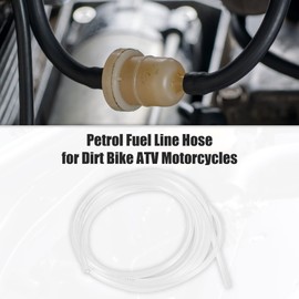 X AUTOHAUX 0.31''x118'' 8mm x 300cm Tubing Carburetor Fuel Vent Line Universal Gas Line Petrol Hose Tube for ATV Dirt Bike Go Kart Moped Pocket Bike Clear