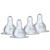 Dodie 4 x Round Anti Colic Teats