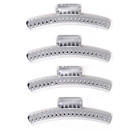 Aplus 4" Metal Wave Clamps Aluminum Hair Wave Clip (4 clips)
