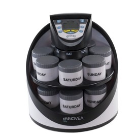 14 Day Pill Planner with Advanced Automatic Alarm Reminder Up to Four Times Daily Doses - Pill Reminder Medication Management