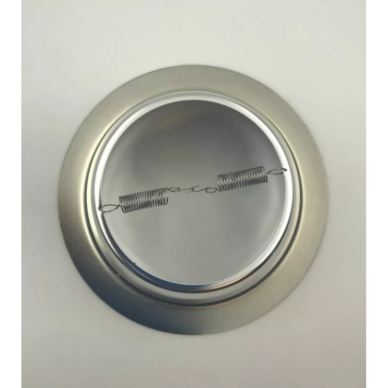 Unbranded 6" Inch Chrome Reflector Satin Nickel Ring Recessed Can