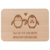 Spruchreif Wooden Breakfast Board with Engraving Bread Board with Sayings