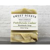 Sweet Scents Patchouli Cedar Soap - Handmade, Natural, Cold Process,