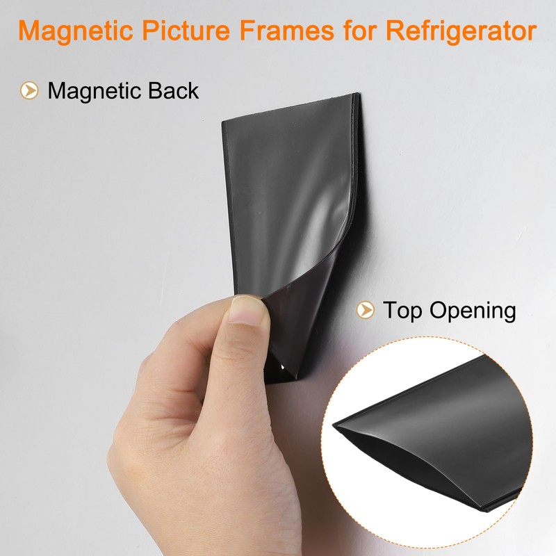 sourcing map 2.5 x 3.5 Inch Magnetic Picture Frames for