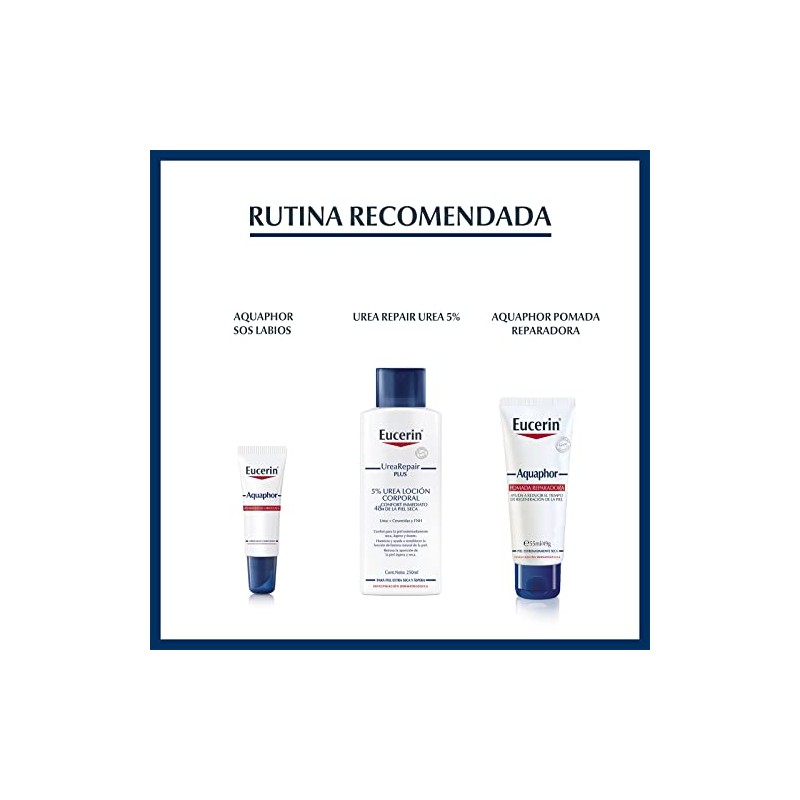 Eucerin Loción Corporal Crema Urea 10%, Urea Repair, 250 ml