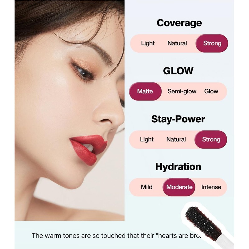 Matte Peel Off Lip Liner Set, Long Lasting Waterproof Lip