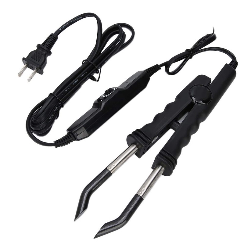 Conector de cabello de fusión de forma plana profesional, conector