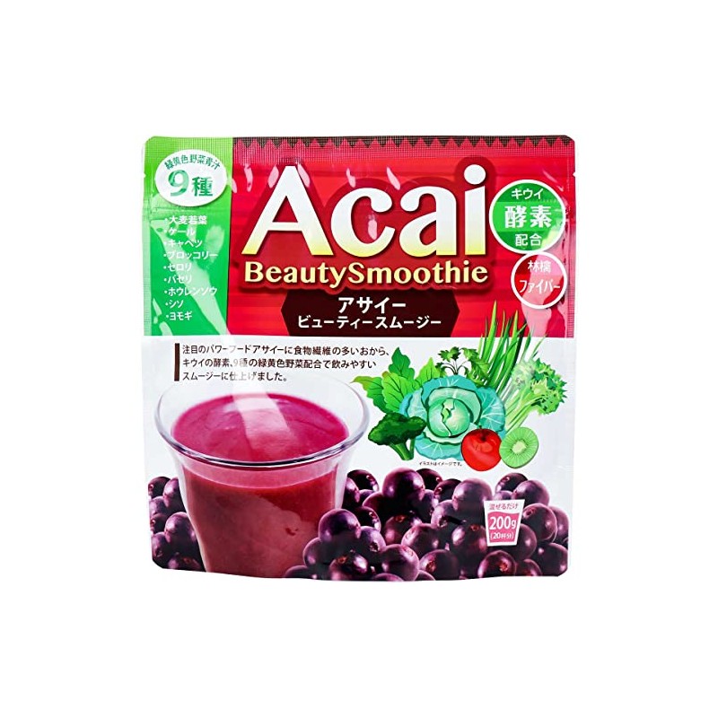 Mihama Wholesale *Acai Beauty Smoothies 7.1 oz (200 g) x