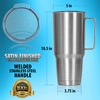 Maxam XPAC 64 Ounce Double Vacuum Wall Stainless Steel Vacuum