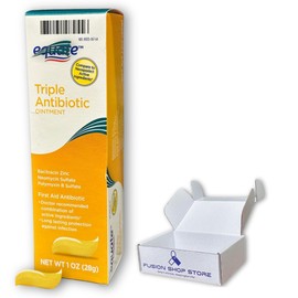 Equate Triple Antibiotic Ointment- Infection Protection, First Aid, 1oz (Pack of 1), Boxed by Fusion Shop Store