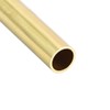 uxcell Brass Round Tube, 6mm OD 0.5mm Wall Thickness 30mm