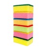 KOMBIUDA Non-Scratch Kitchen Dish Sponge 10pcs Cleaning Sponges Scrub Sponge
