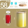 Sweejar Ceramic Food Storage Jar, Stackable Kitchen Canisters, Containers with