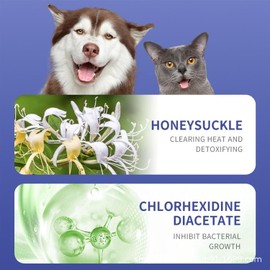 Genérico Gotas para los Ojos Mascotas, Quitamanchas Lágrimas Mascotas 15 Ml Gotas Limpiadoras, Gota para los Ojos Secos Perros, Enjuague de Gato, Enjuague y Solución Secos Paras Mascota