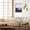 FRAME SHIROYAMA 6354 Air Frame, L Size, Black, Resin Frame,