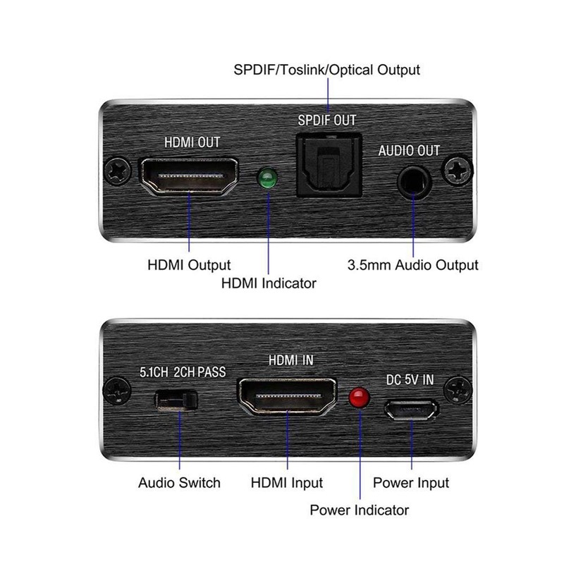 4K x 2K HDMI to HDMI Convertor and Extractor Optical