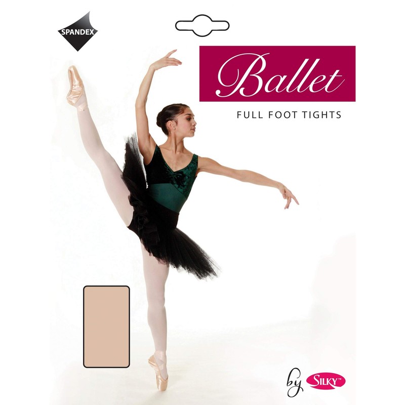 Silky Girls Dance Ballet Tights Full Foot (1 Pair) (11-13