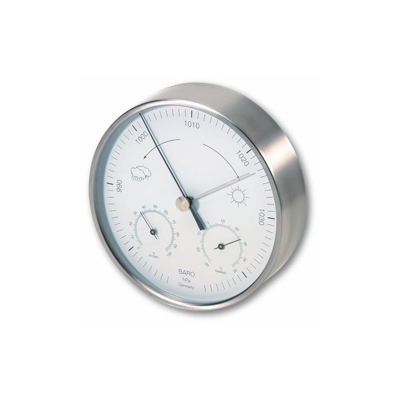 TFA Steel Indoor Weatherstation Dial