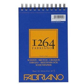 Fabriano KUSAKABE F1264-CTA5 A5 Sketchbook F-1264 Croquis A5 Top Bound 60 Sheets