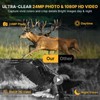 WOSPORTS Mini Trail Camera 2 Pack 24MP 1080P HD Trail