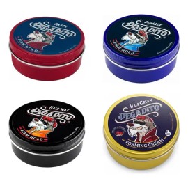 Pegadito Kit 4 Pzas Pasta Pomada Cera Y Hair Cream 150g