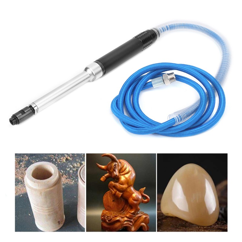 Pneumatic Grinder Pen Air Polishing Machine KP‑604 Extended Polisher for