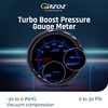 Gazoz Performance 52mm 7 Color PSI Turbo Boost Pressure Gauge