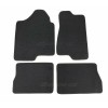 SDeelCase 4 Pcs OE Black Trim Front Rear Nylon Carpets
