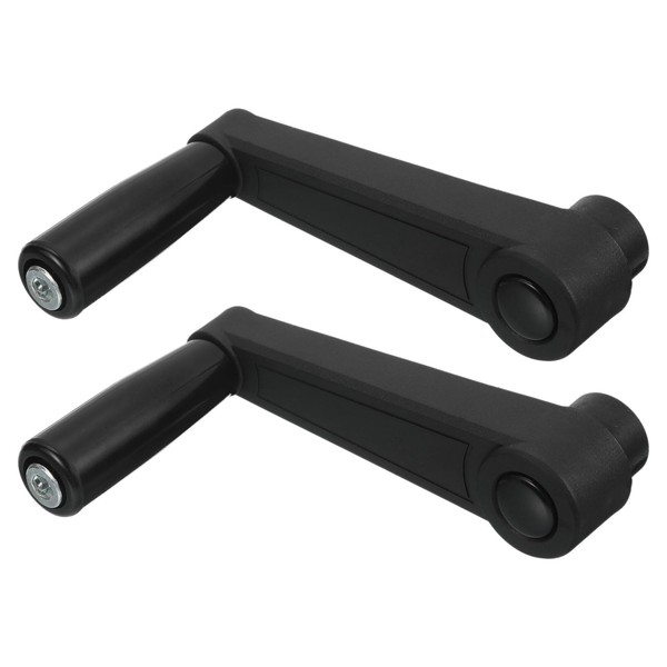 sourcing map 2Pcs 12x126mm (Dia x L) Revolving Handwheel Machine