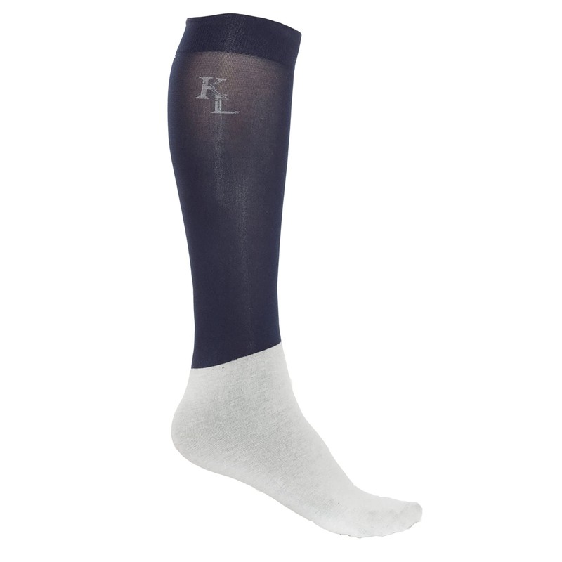 Kingsland Lightweight Riding Socks - 36-41,Navy