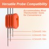 YAFIYGI 1Pack Pot Clip for Thermometers Silicone Heat Resistant Holder