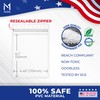 Mata1-USA Extra-Thick Passport & Identification Card Holders (Clear, 4x6 Inch,