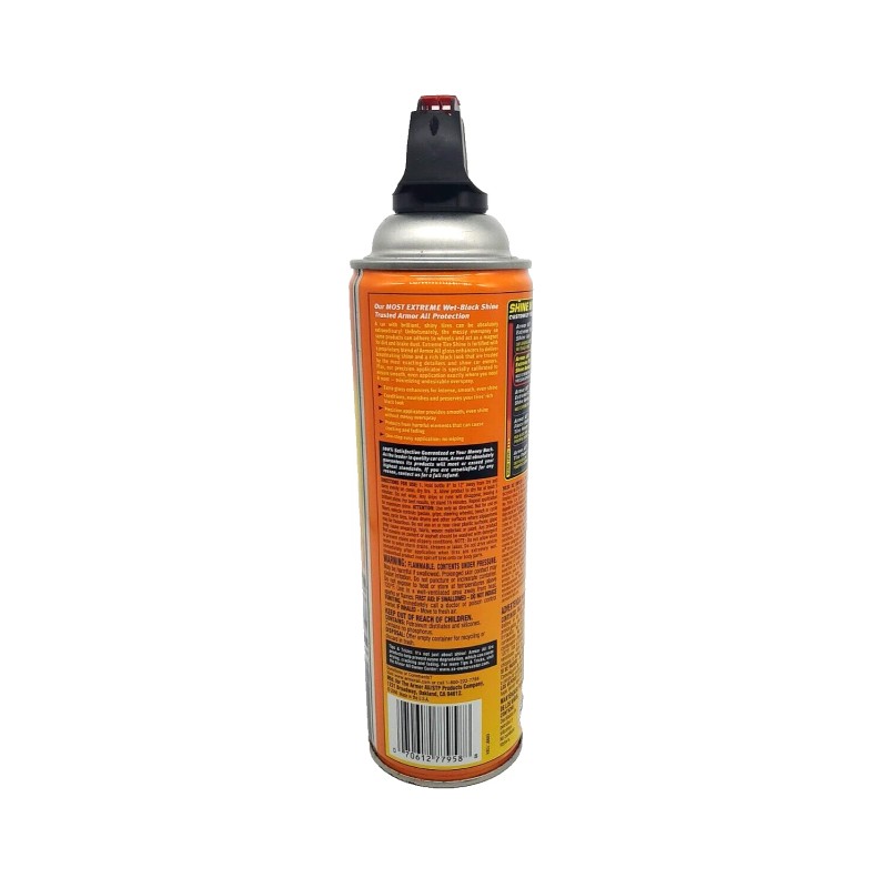 ArmorAll Extreme Tire Shine, Wet, Black Wheel Shine, Aerosol Spray