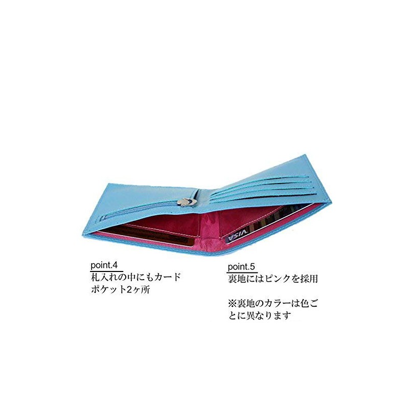 FRUH Folding Wallet, Smart Cowhide Leather, Bifold Wallet, Men's: Wallet-ga-3330991