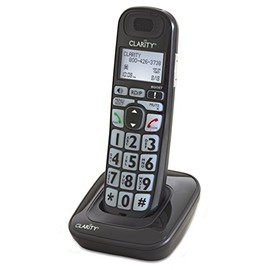 CLARITY 52703 Additional Handset for E814 (Black)