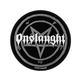 Onslaught - Pentagram Patch 9cm Dia