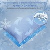 LINENOVA 2 Pack Cooling Pillowcase,Japanese Arc-Chill Tech,Q-MAX>0.43 Cooling Fiber Absorbs