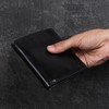 FOXHACKLE Slim Bifold Leather Wallet for Men with Hidden Secret