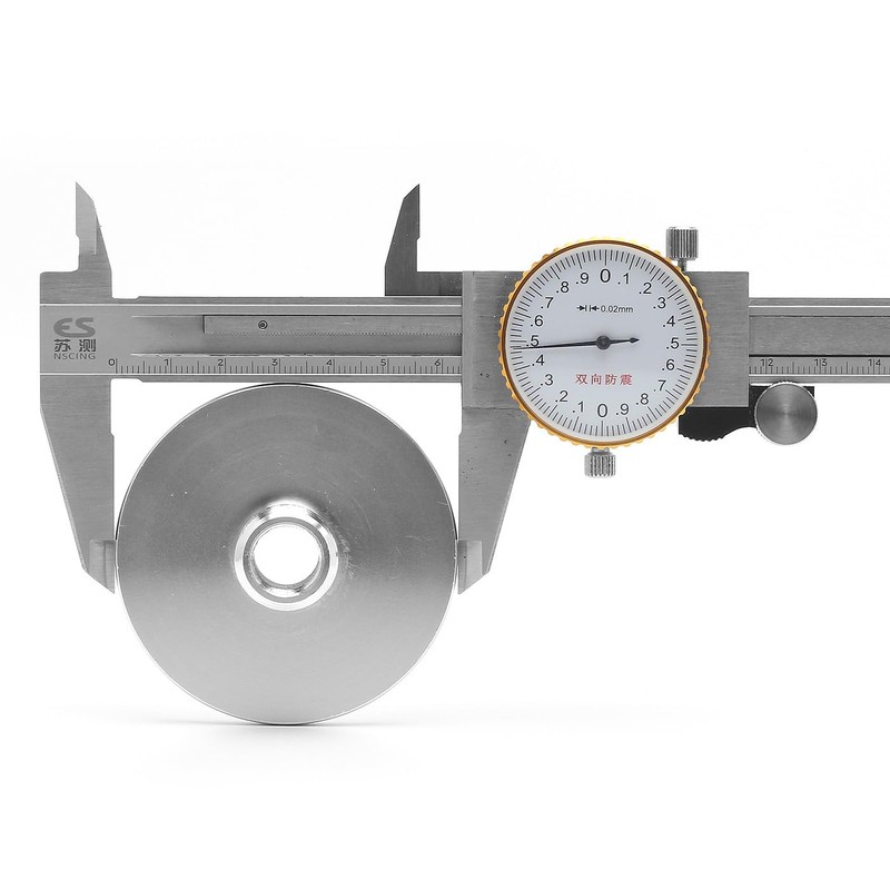 1/2-28 to 3/4-16 2.5 Dia. Aluminum Oil Filter Adapter -