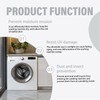 Annlpoy Washing Machine Cover Dustproof Front Loading Washing Machine for