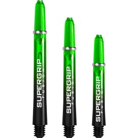 Harrows Supergrip Fusion Green - Dart Shafts Medium