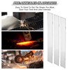 PATIKIL 15N20 Steel Flat Bar, 10 Pcs 12" x 1