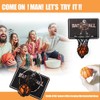 GYSH Indoors Office Desktop Mini Basketball Hoop,Smallest Foam Basketball and