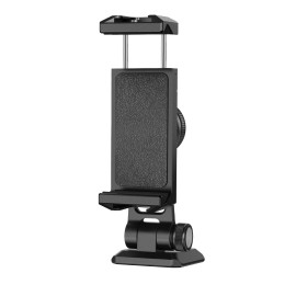 NEEWER Metal Phone Tripod Mount w/Arca QR, Cold Shoe, 360° Swivel for phone