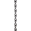 RCH Hardware CH-S50-16-BLK Steel Fixture Chain, 14 Gauge, Black