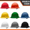 Malta Dynamics Made in US Full Brim Hard Hat, OSHA/ANSI